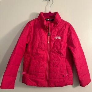 The North Face Kids Pink Puffer Jacket size 6